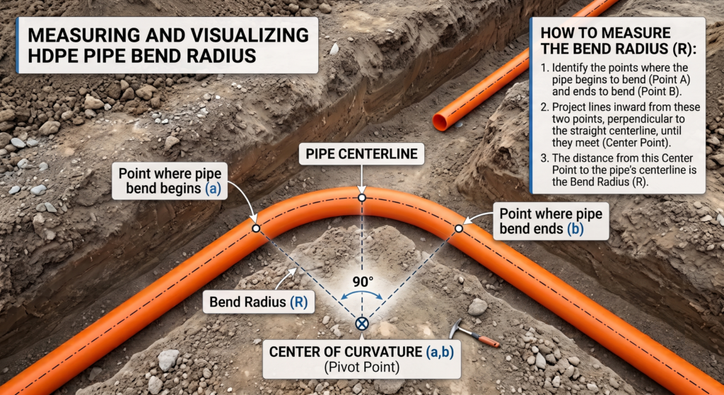 Bend Article Asset 1 HDPE Bend Radius Infographic